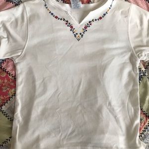Embroidered Tee